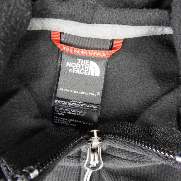 The North Face Black Fleece Lined Coat Jacket - Picture 5 of 8